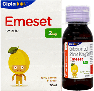 Emeset 2mg Lemon Flavour Syrup 30ml